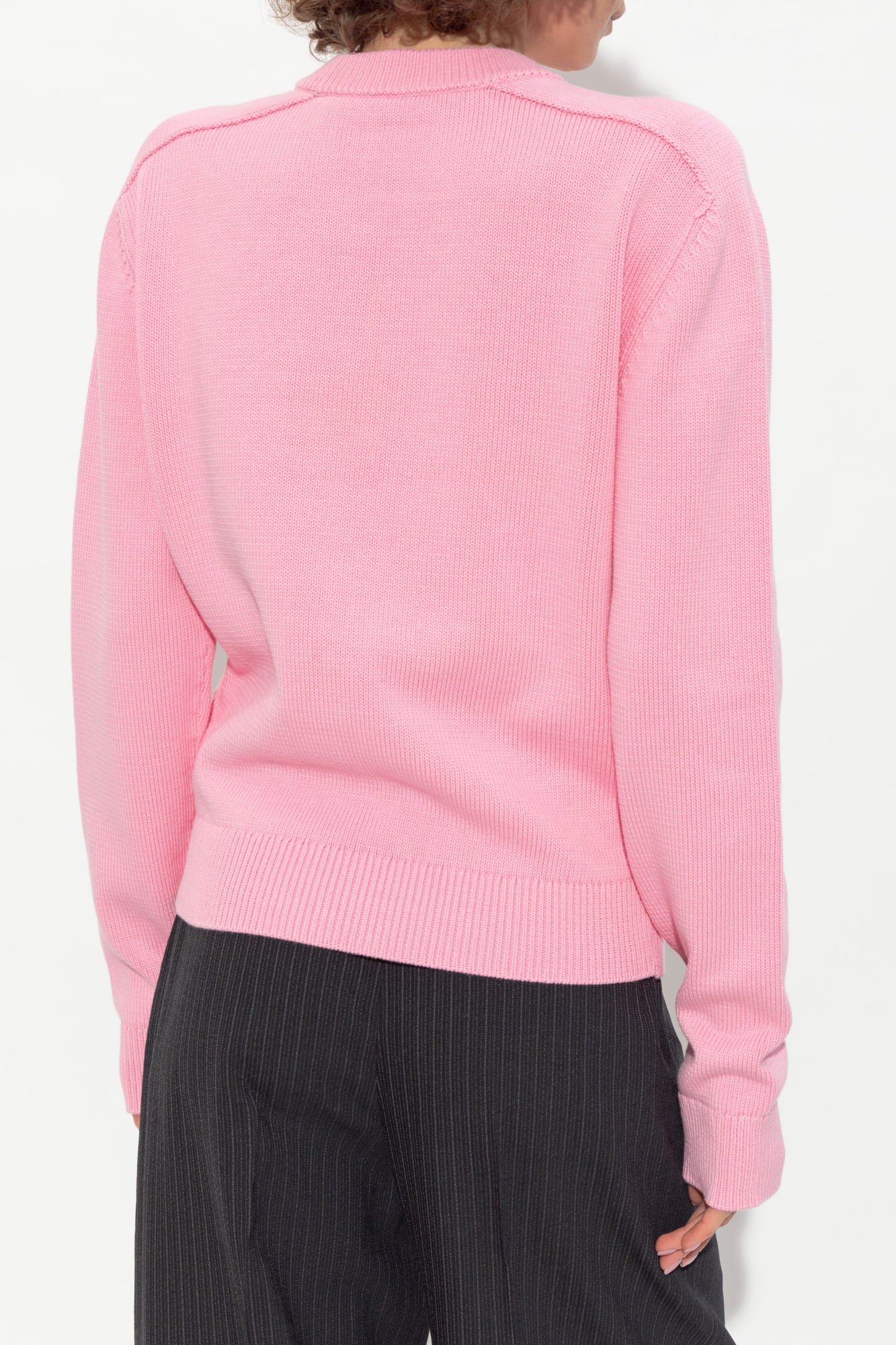 Pink Jumper with logo Acne Studios - Vitkac GB Pink Jumper with logo Acne Studios - Vitkac GB